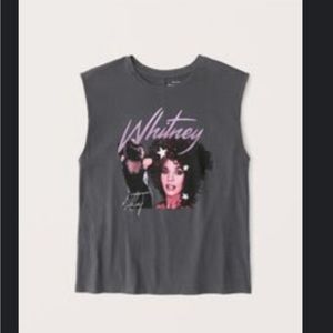 Abercrombie relaxed Whitney Houston tank
